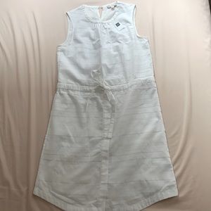 NWT GAP White Linen Summer Dress